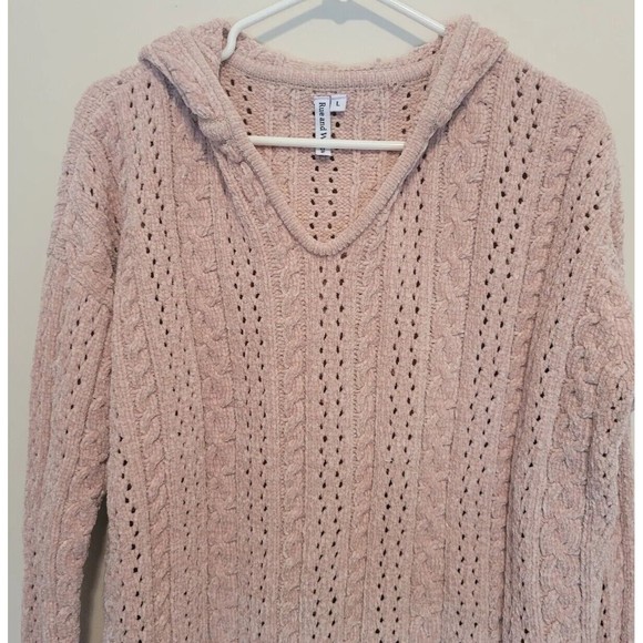 Rue And Willow Womens Hooded Pullover Sweater Size Large - Picture 3 of 9
